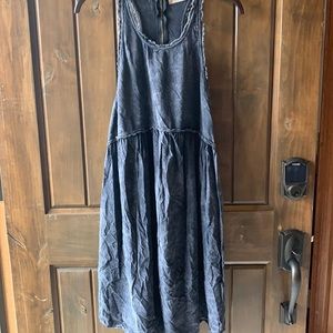 Altar’d State gray babydoll dress medium